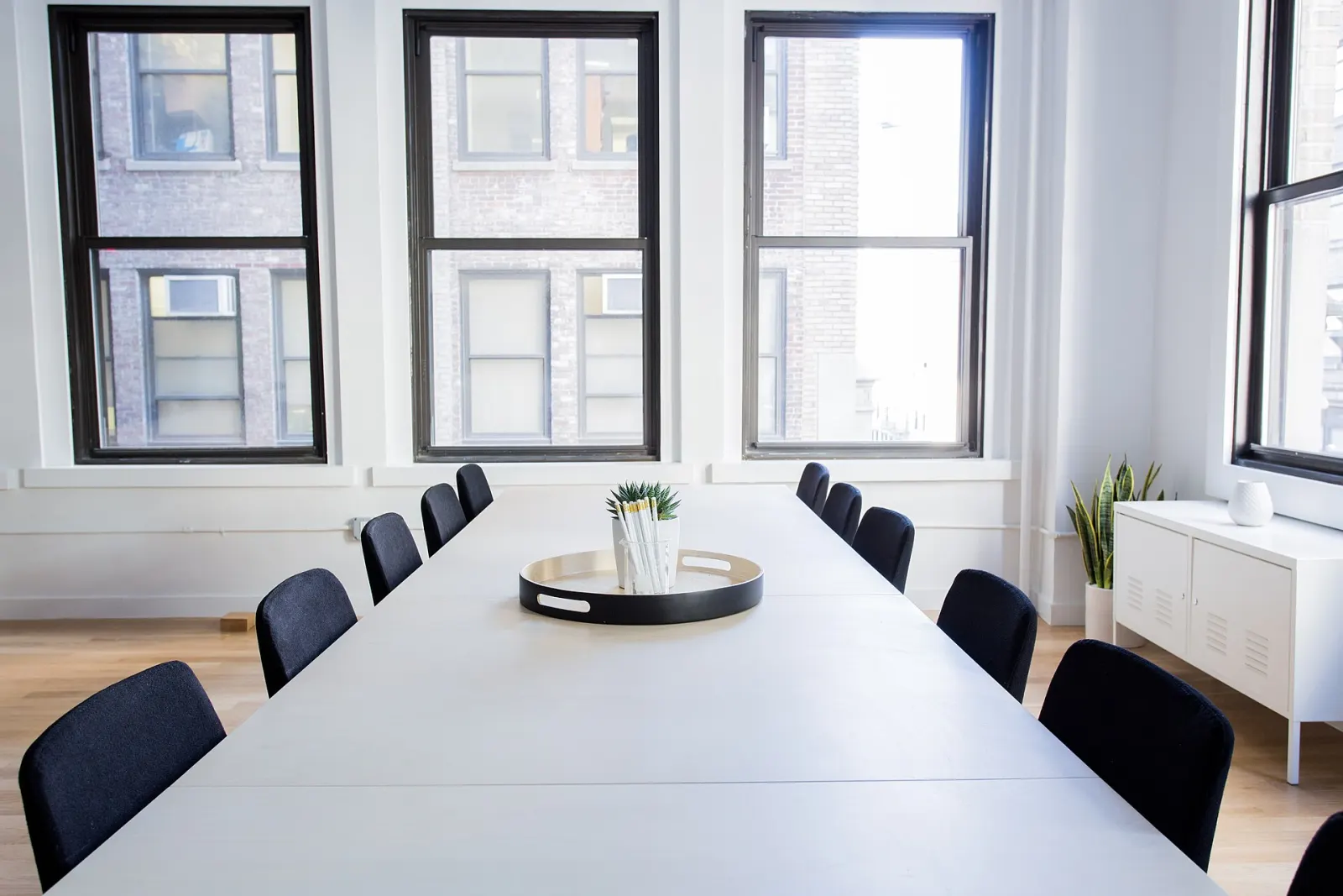 A meeting room at the firm